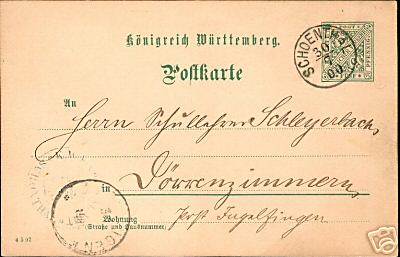 Postkarte Schleyerbach